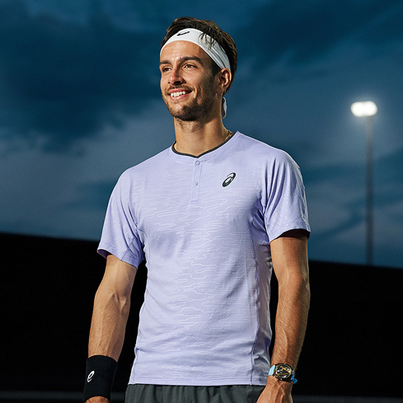 Polo Asics Match Top Night Energy homme - Lorenzo Musetti US Open