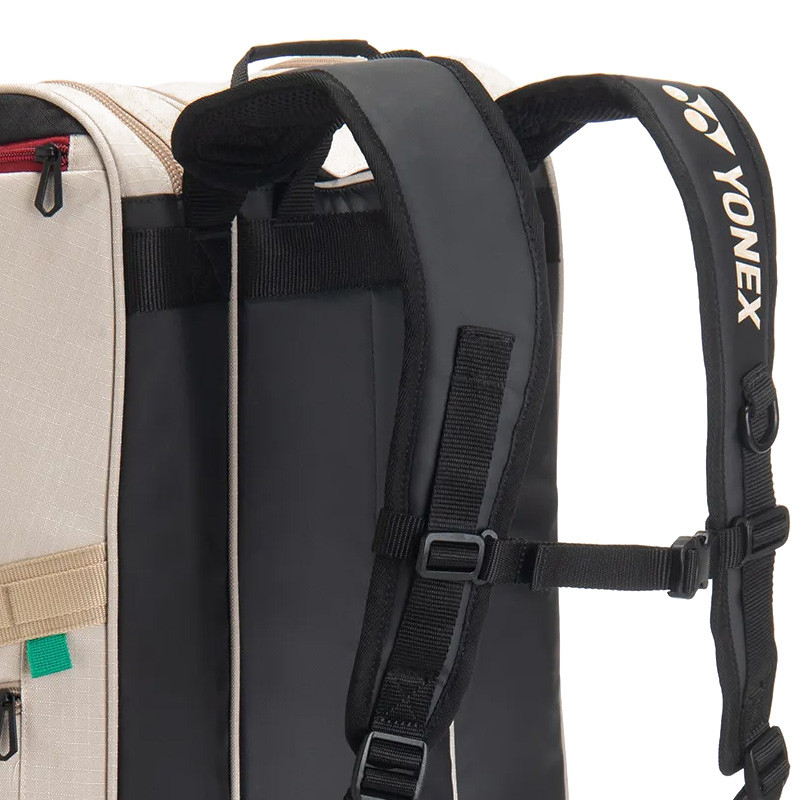 Yonex GearLogic Racquet Bag – Sac de tennis 9 raquettes Beige-Noir