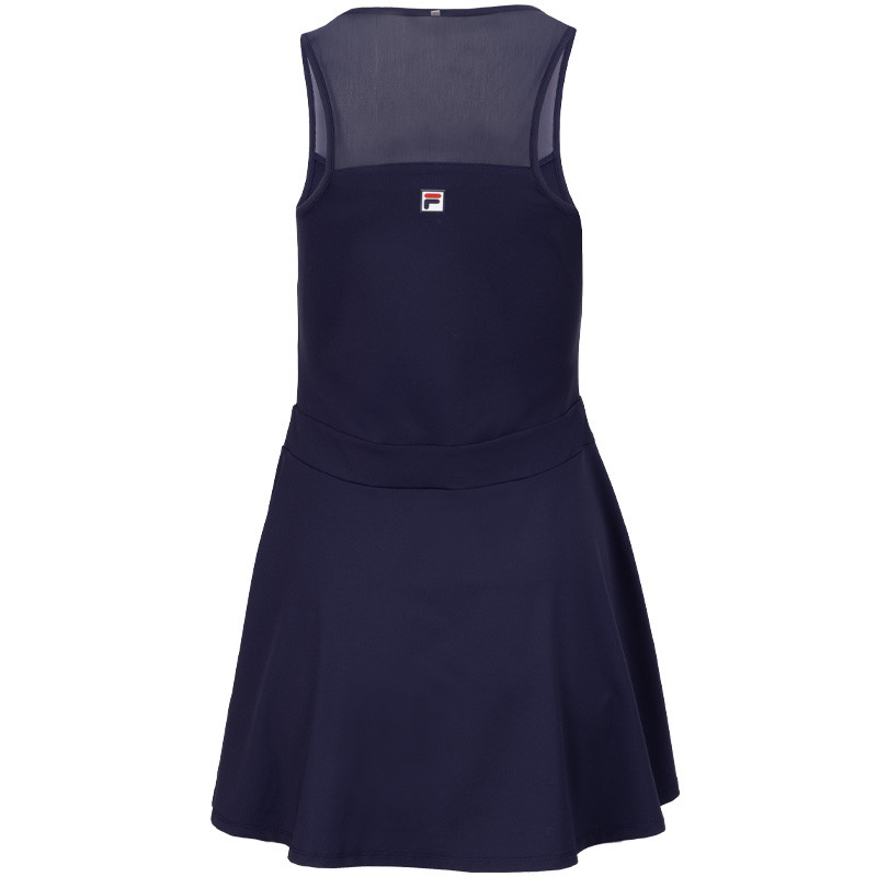 Robe de tennis Fila Franja femme bleu marine - Performance et raffinement
