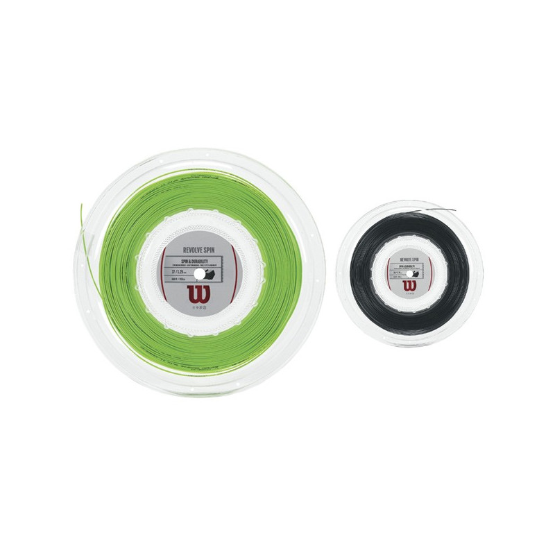 Cordage De Tennis Polyester 200m - Diamètre 1.3mm - Vert Fluo - Pour Entraînement Et Match