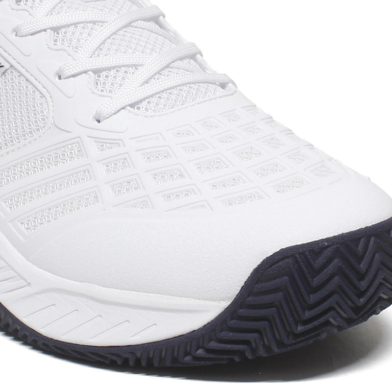 Fila Axilus FX Clay Chaussure tennis homme Blanc-Bleu Marine-Rouge