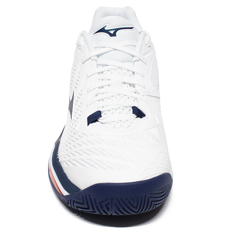 Mizuno Wave Exceed Tour 7 AC Blanc/Bleu/Rouge – Chaussure homme