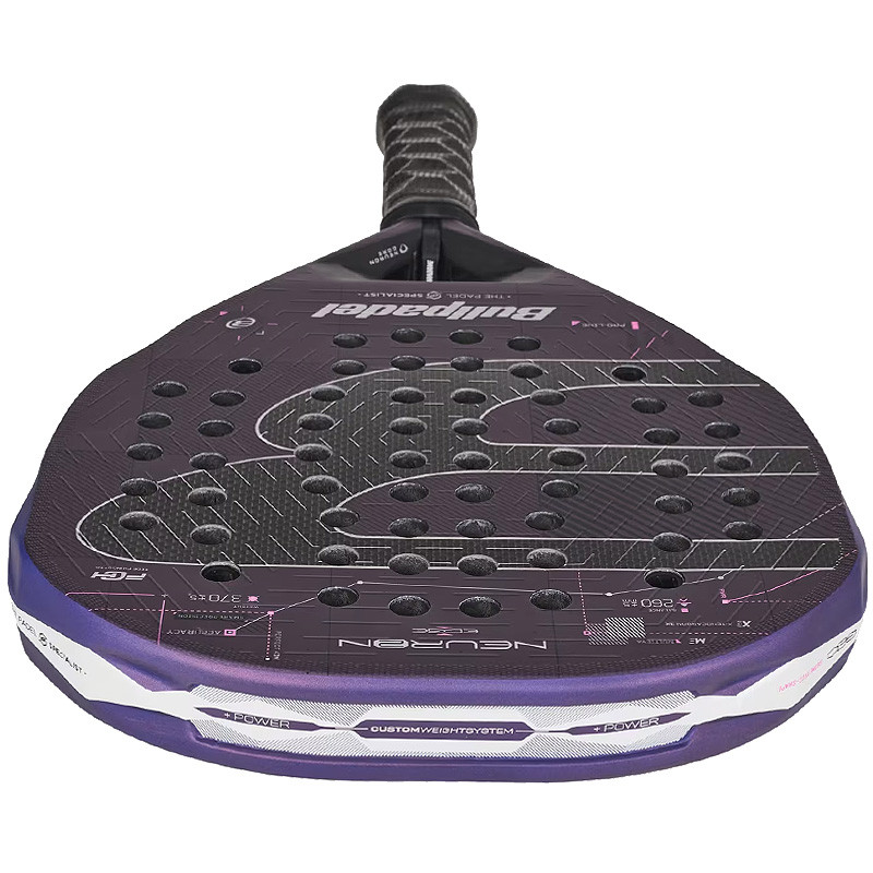 Bullpadel Neuron 02 Edge 2027 – Raquette géométrique Fede Chingotto 3K