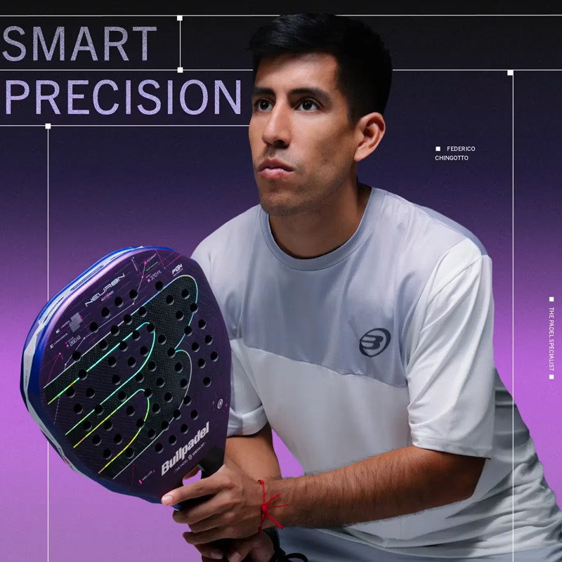 Bullpadel Neuron 02 Edge 2027 – Raquette géométrique Fede Chingotto 3K
