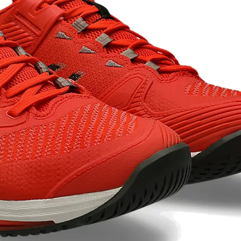 Asics Solution Speed FF 4 AC Chaussure tennis homme Orange Blanc