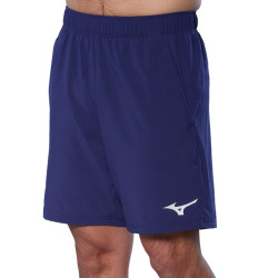 Short de Tennis Homme Mizuno Flex Short 8in - Bleu Beacon