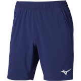 Short de Tennis Homme Mizuno Flex Short 8in - Bleu Beacon