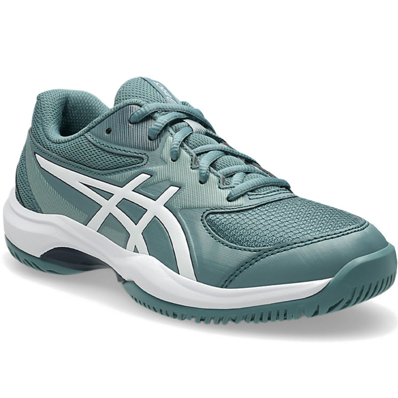 Asics Gel Game GS verte - Chaussure enfant tennis régulier