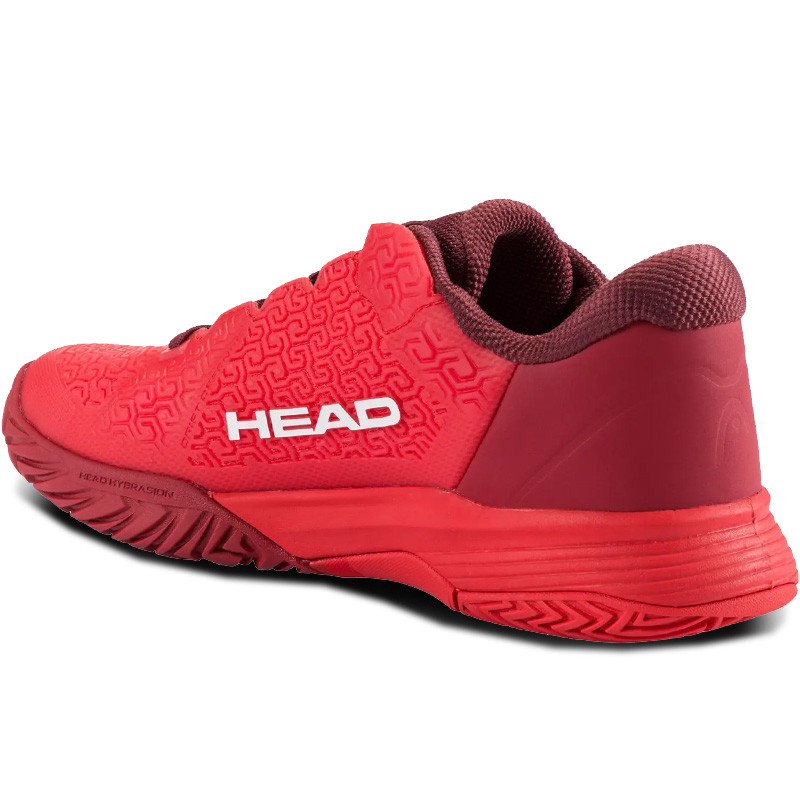 Head Revolt Pro 5.0 Junior - Chaussure tennis enfant All Court Rouge