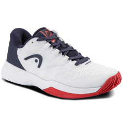 Head Revolt Pro 5.0 Junior - Chaussure tennis enfant Blanc Rouge Marine