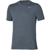 Tee-shirt de sport homme Mizuno Core Impulse Short Sleeve gris foncé