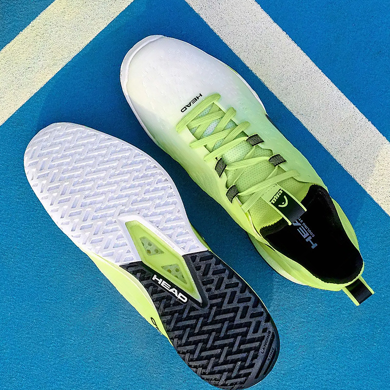Head Endure Pro - Chaussure tennis homme All Court blanc et jaune fluo