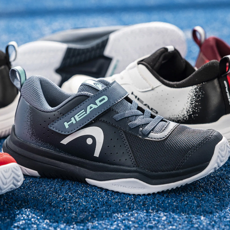 Head Sprint Velcro 4.0 bleu marine - Chaussure tennis à scratch enfant