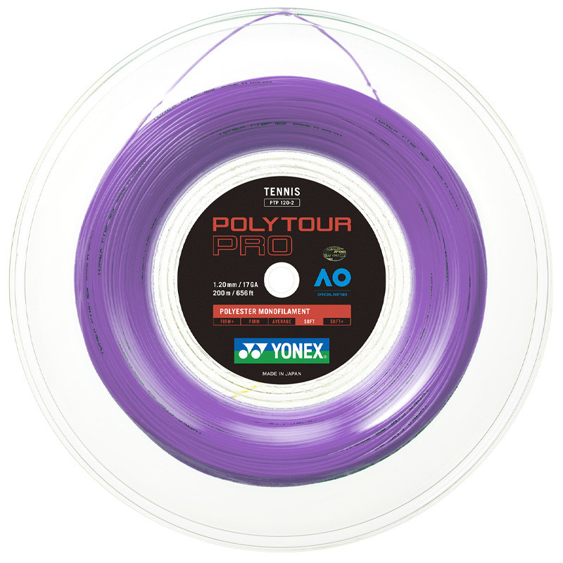 Bobine Yonex PolyTour Pro 200m - Cordage monofilament polyester