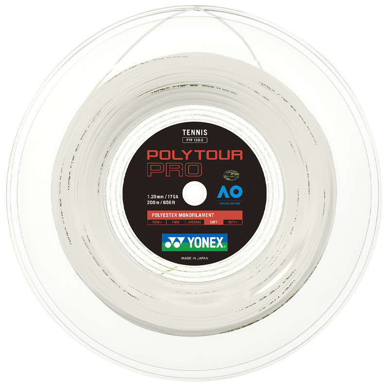 Bobine Yonex PolyTour Pro 200m - Cordage monofilament polyester