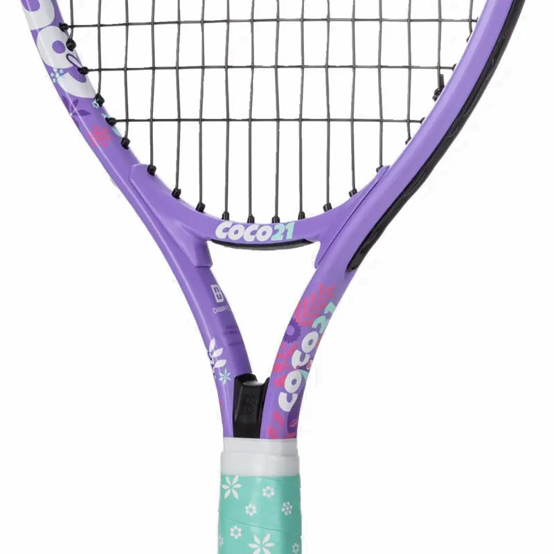 Raquette Head Coco 21 violette : maniabilité et confort 4 à 6 ans