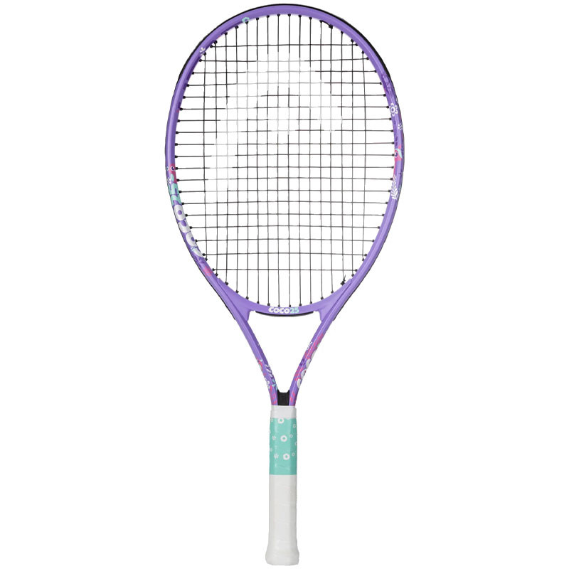 Raquette Head Coco 25 violette : maniabilité et confort 8 à 10 ans