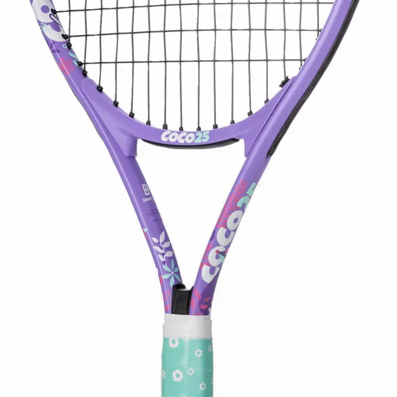 Raquette Head Coco 25 violette : maniabilité et confort 8 à 10 ans