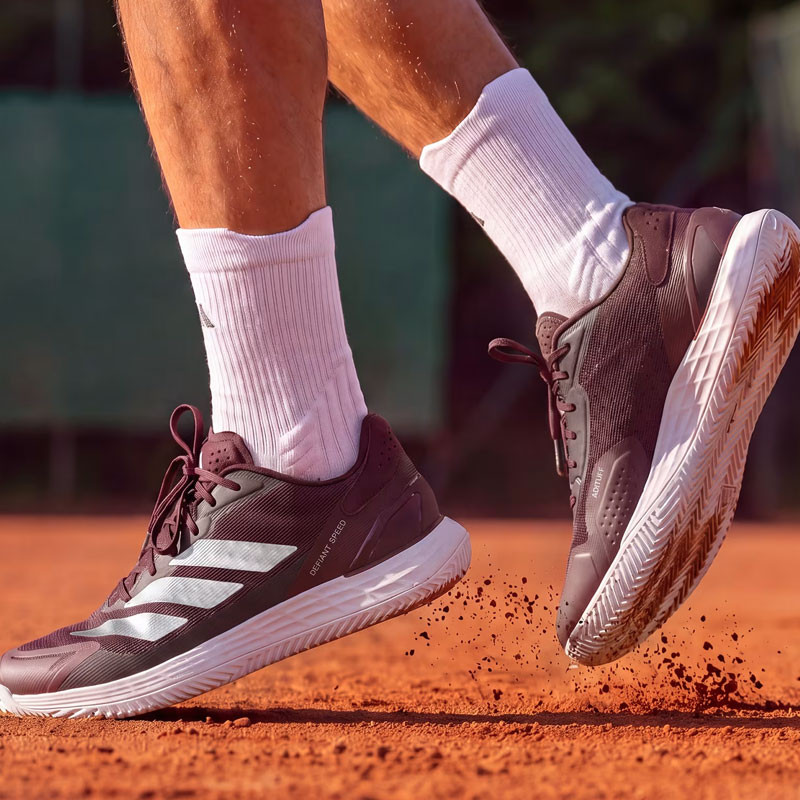 Adidas Defiant Speed 2 Clay - Chaussure tennis homme Terre Battue Bordeaux