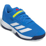 Adidas Courtflash Kids Velcro - Chaussure tennis enfant à scratch Bleu