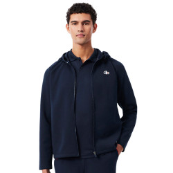 Sweat zippé à capuche Lacoste Équipe de France Tennis, Coloris marine