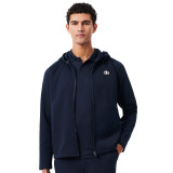 Sweat zippé à capuche Lacoste Équipe de France Tennis, Coloris marine