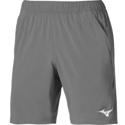Short de Tennis Homme Mizuno Flex Short 8in - Gris foncé