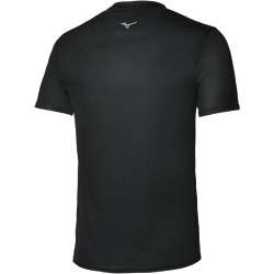 Tee-shirt de sport homme Mizuno Graphic Katakana Running noir