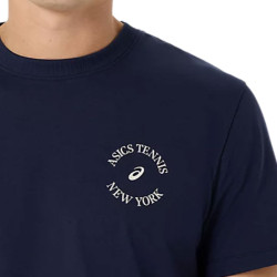 Tee-shirt de tennis homme Asics Game Seasonal Graphic US Open marine