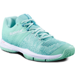 Babolat Sensa - Chaussure de padel pour femme, coloris vert