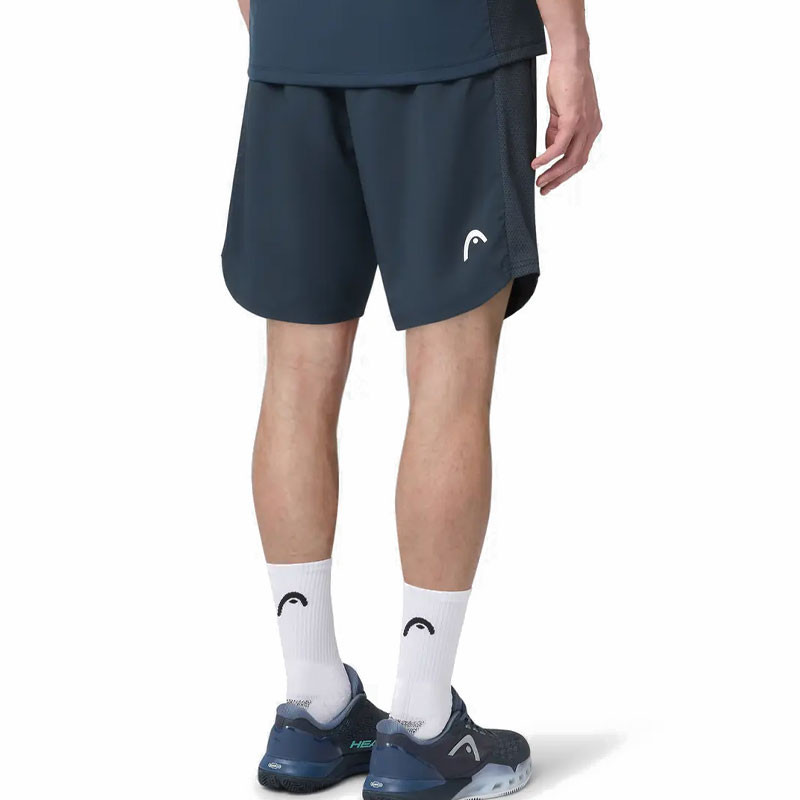 Short de tennis homme Head Power bleu marine - Performant et élégant
