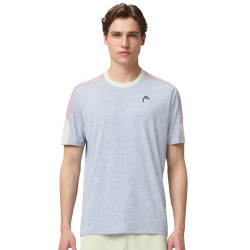 Tee-shirt de tennis homme Head Play Tech bleu - Elégant et performant