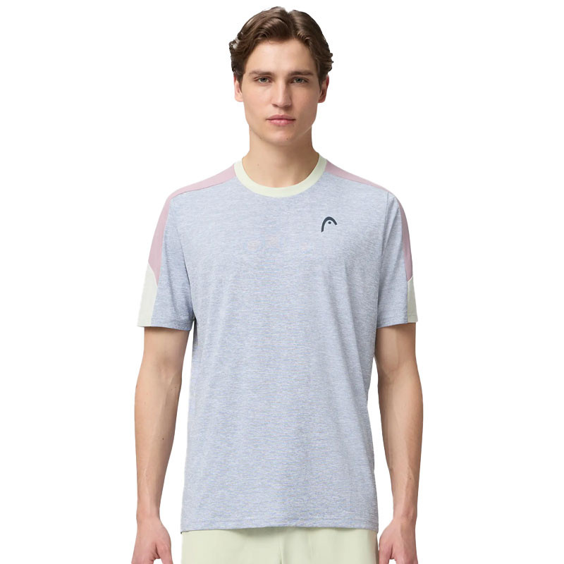 Tee-shirt de tennis homme Head Play Tech bleu - Elégant et performant