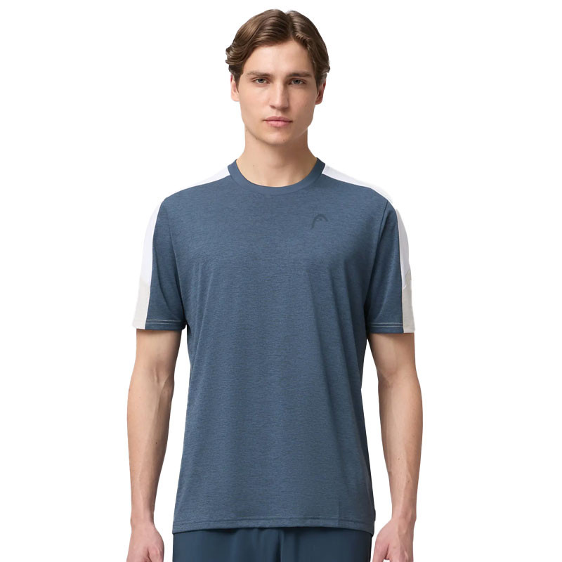 Tee-shirt de tennis homme Head Play Tech marine - Elégant et performant