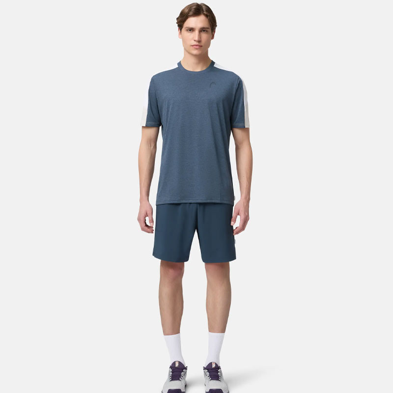 Tee-shirt de tennis homme Head Play Tech marine - Elégant et performant