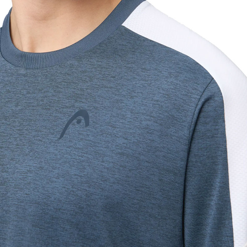 Tee-shirt de tennis homme Head Play Tech marine - Elégant et performant