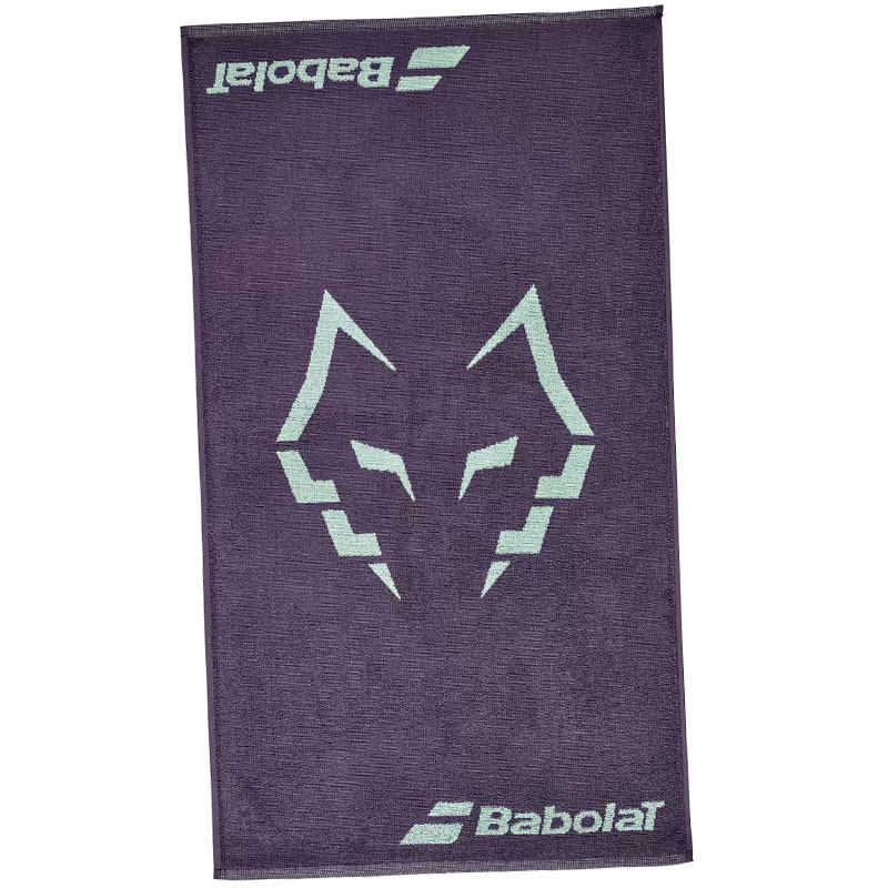 Serviette de padel Babolat Medium Towel Lebrón, violet et bleu clair