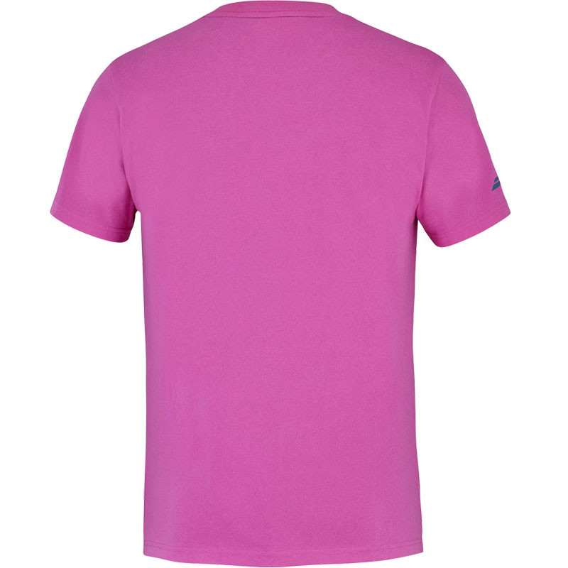 Tee-shirt de padel homme Babolat Cotton Tee Lebrón - Coloris rose