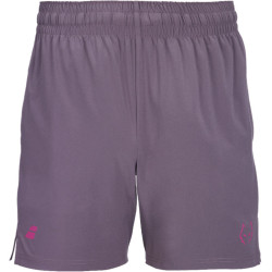 Short de padel Babolat Juan Lebrón coloris lavande - Le short d'El Lobo