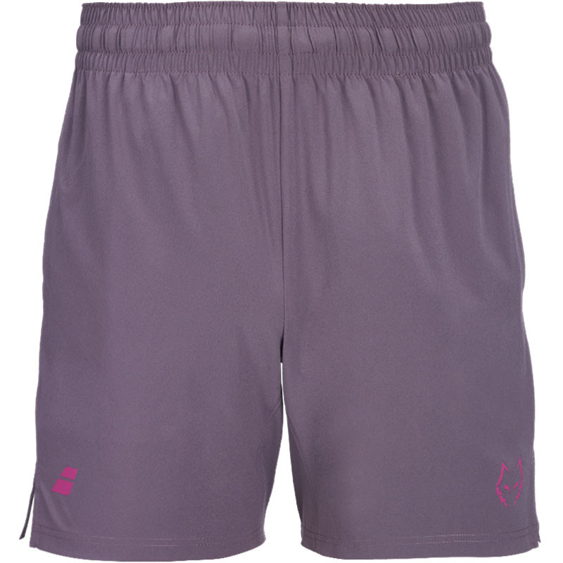 Short de padel Babolat Juan Lebrón coloris lavande - Le short d'El Lobo