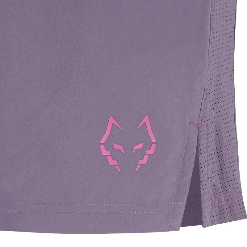 Short de padel Babolat Juan Lebrón coloris lavande - Le short d'El Lobo