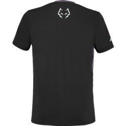 Tee-shirt de padel homme Babolat Crew Neck Tee Lebrón, coloris noir