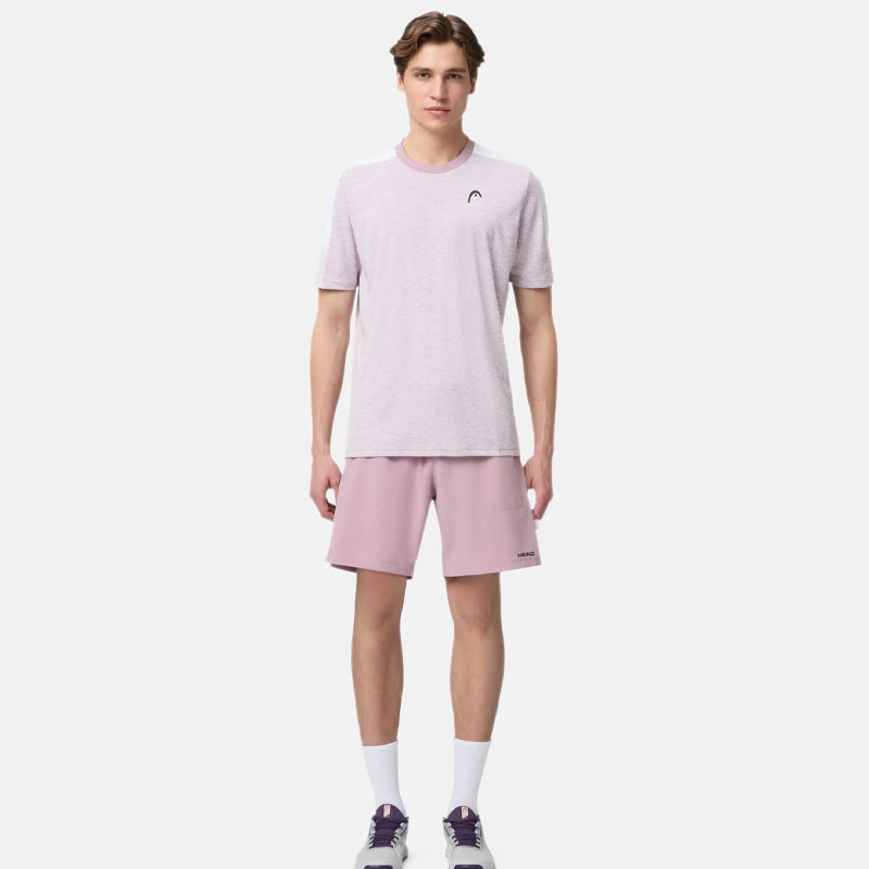 Tee-shirt de tennis homme Head Play Tech rose pâle - Elégant et performant