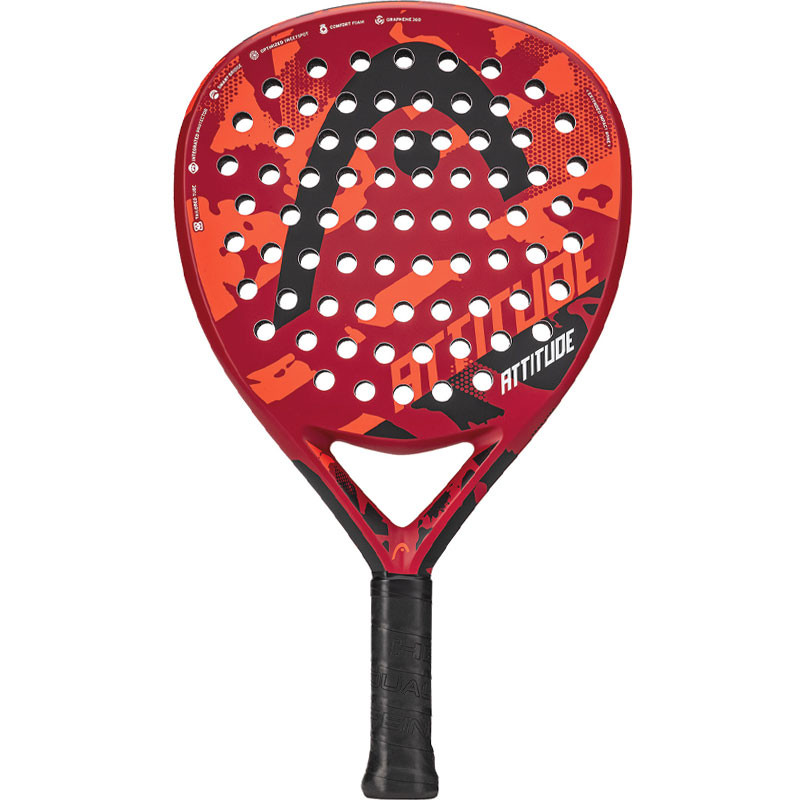 Coffret Padel Head Attitude – Raquette, Sac, Balles, Grips et Spin Strips