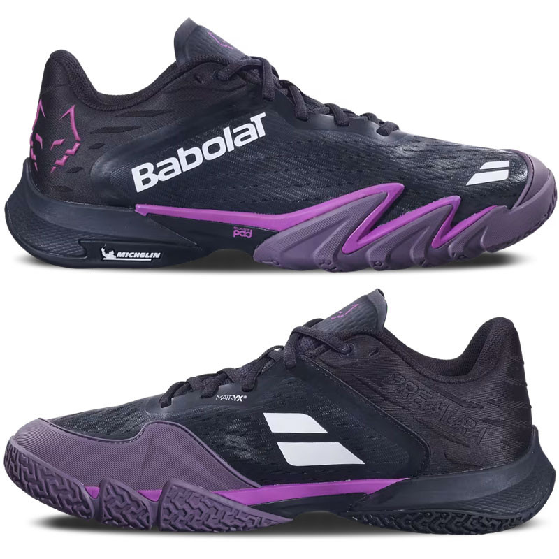 Babolat Premura 3 Lebron 2027 - Chaussure de padel homme Noir Violet