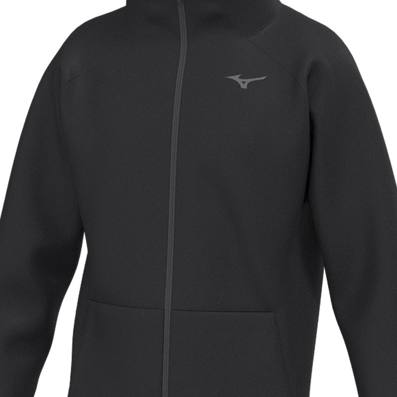 Veste de sport homme Mizuno Athletic Track Jacket coloris noir