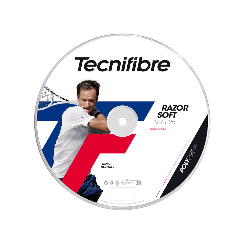 Pack 2 raquettes Tecnifibre Fire 270 avec bobine Razor Soft Offerte