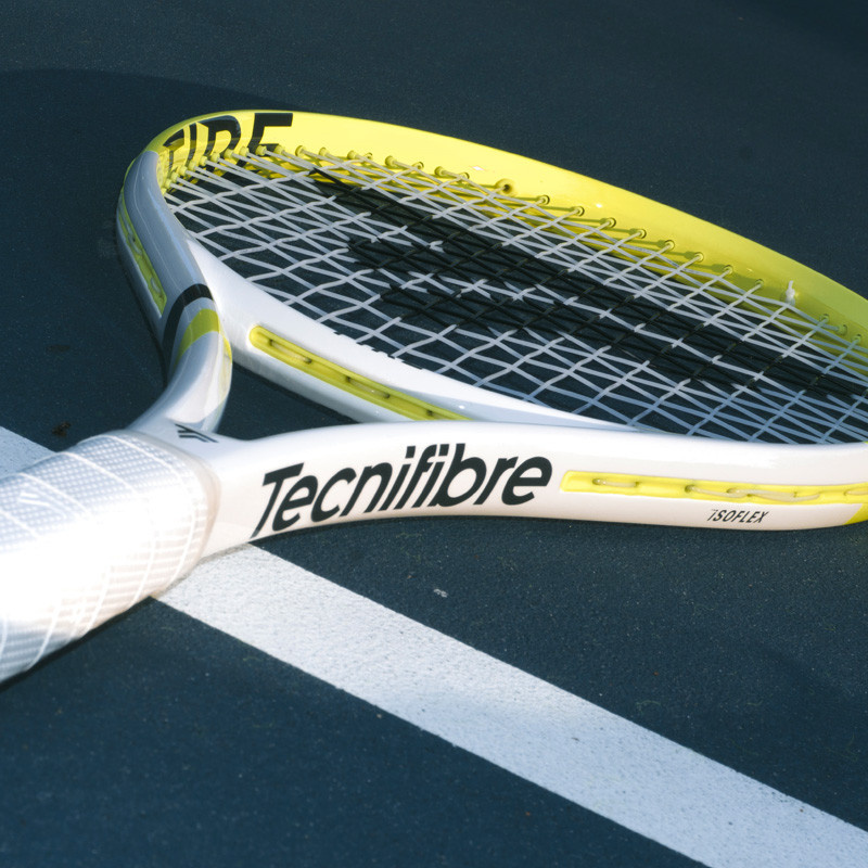 Pack 2 raquettes Tecnifibre Fire 285 avec bobine Razor Soft Offerte