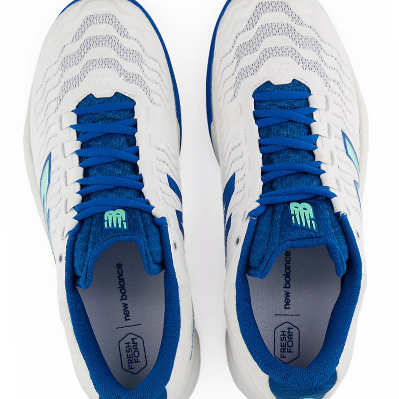 New Balance CT-Rally v2 - Chaussure tennis homme All Court Blanc Bleu