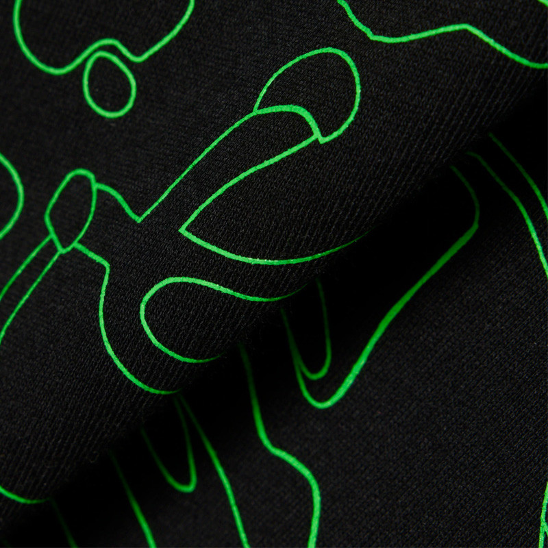Tee-shirt de tennis Lacoste Sport Ultra Dry imprimé crocodile noir et vert